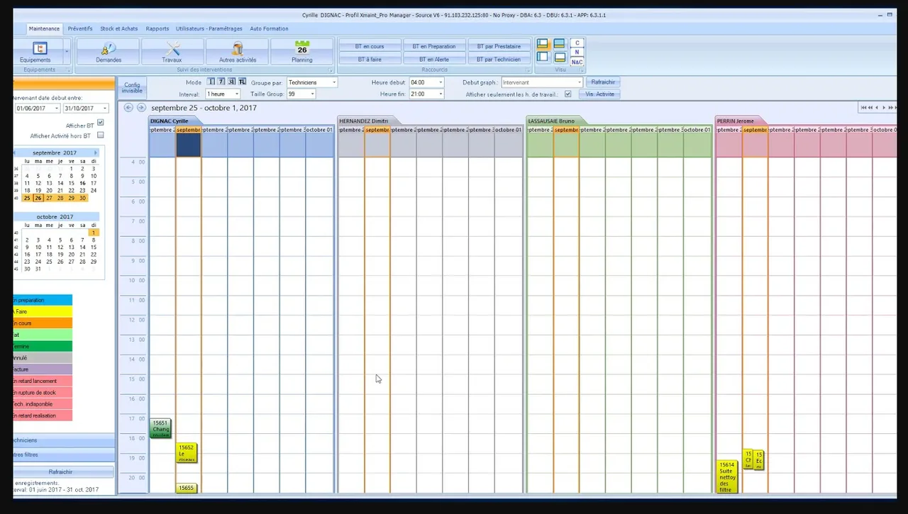Vidéo : présentation et utilisation du planning